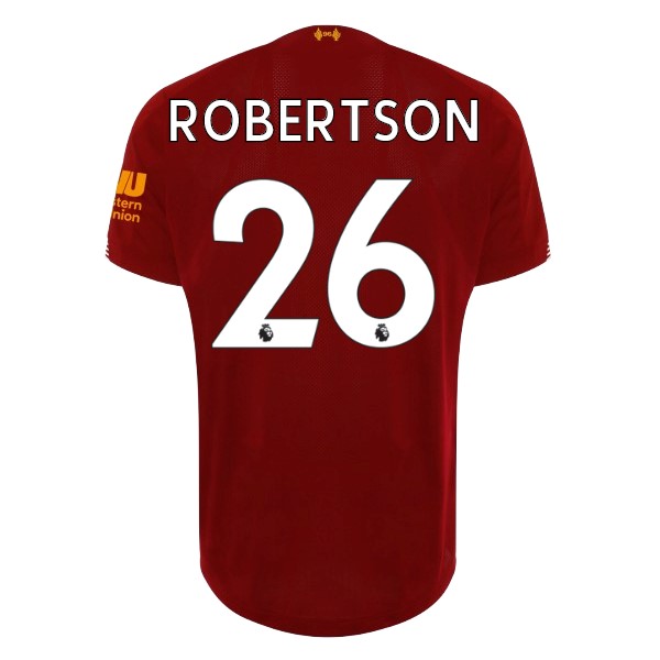 Camiseta Liverpool NO.26 Robertson 1ª 2019/20 Rojo